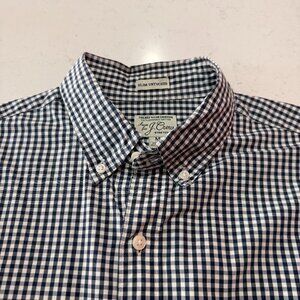 Med Slim Untucked Secret Wash cotton stretch shirt